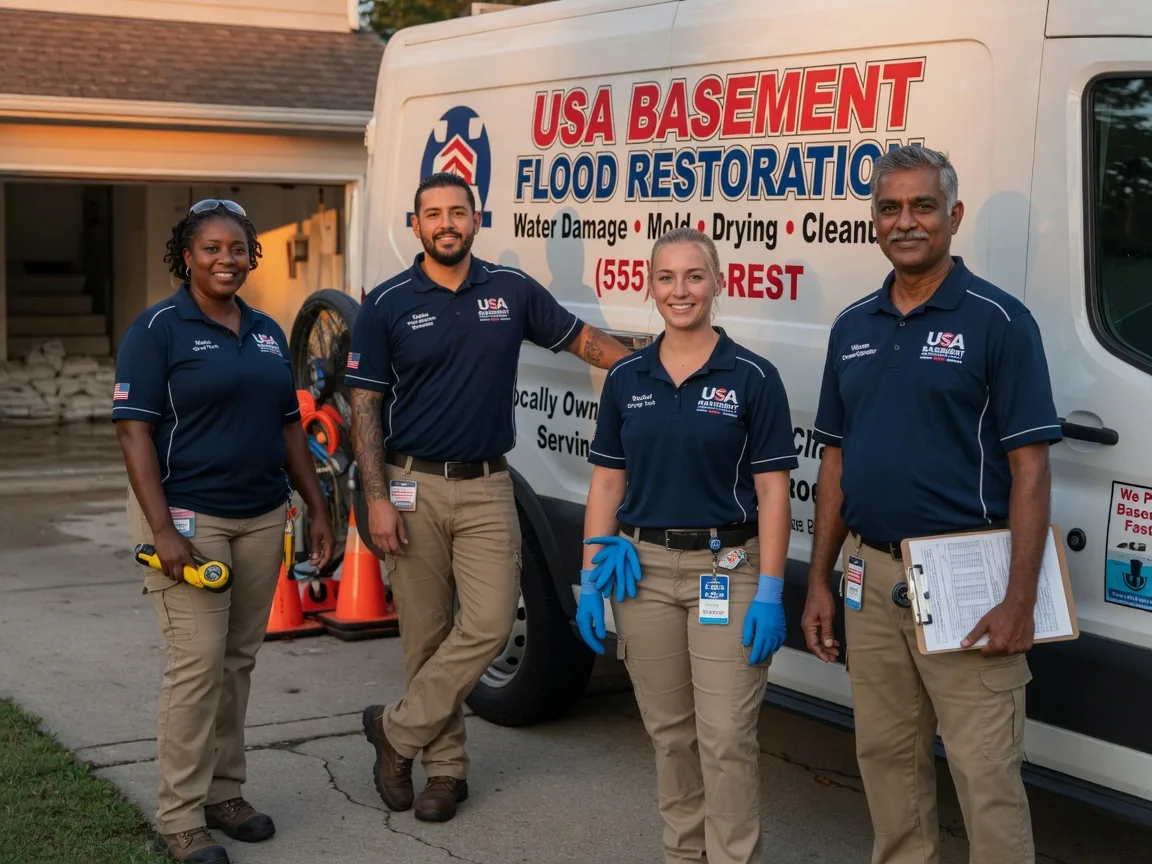 Basement Flood Cleanup company in Penn, ND